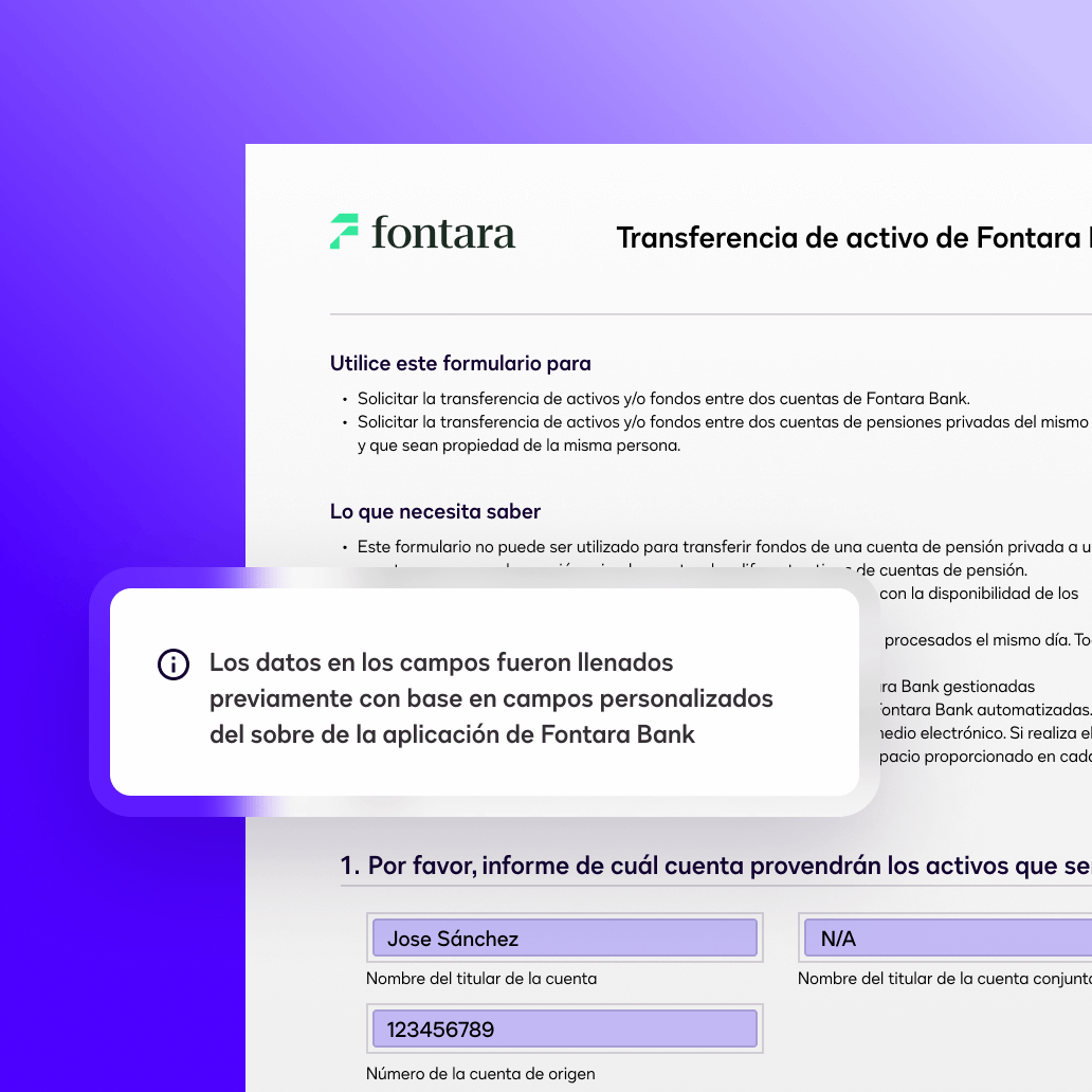 Verificación de Datos Personalizados en la Interfaz de Docusign