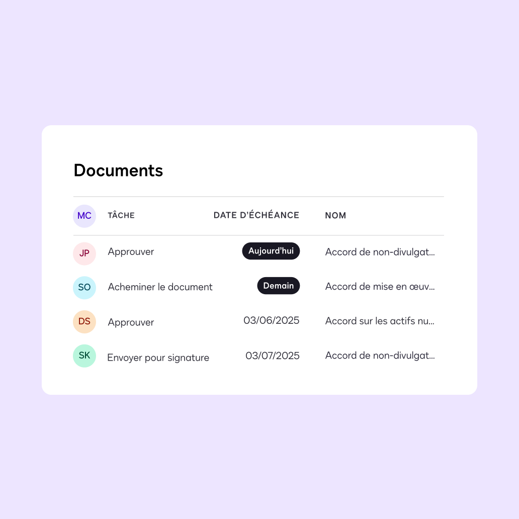 Docusign UI CLM